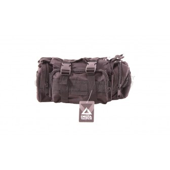 BELT/SHOULDER STRAP BAG MULTIPURPOSE BLACK DELTA TACTICS