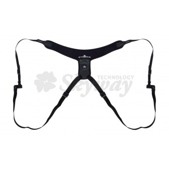 BLACK BINOCULAR HARNESSES