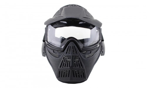 FULL FACE MASK BLACK DELTA TACTICS