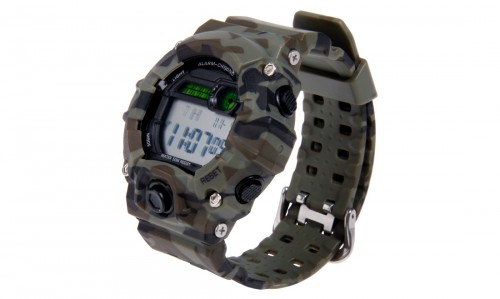 DIGITAL TACTICAL WATCH CAMO DELTA TACTICS