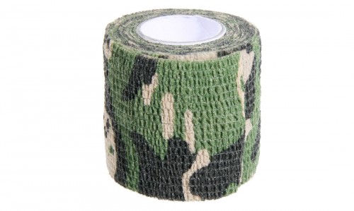 DELTA TACTICS SELF-CLINGING CAMO TAPE WOODLAND