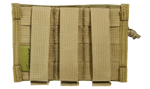 GERONIMO ULTRALITE DOCUMENTS POUCH WITH VELCRO TAN