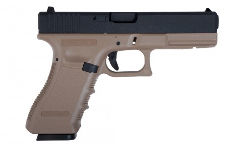 SAIGO DEFENSE MK1 GAS BLOW BACK METAL SLIDE TAN