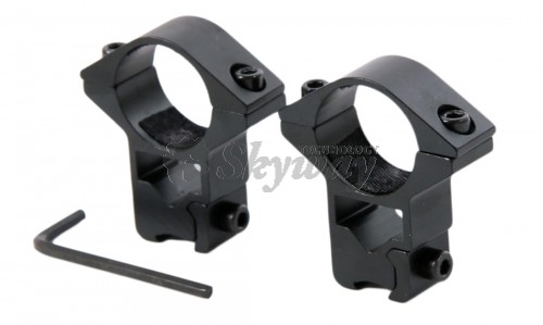 HIGH RINGS 10-12MM FOR 1 SCOPE