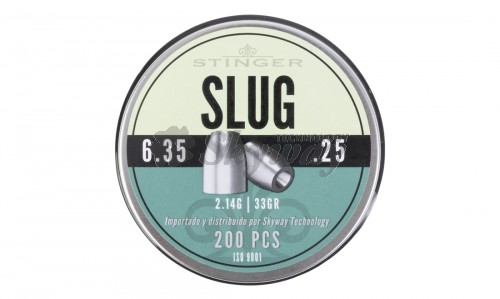 STINGER SLUG 6,35 / 2,14GR (200)