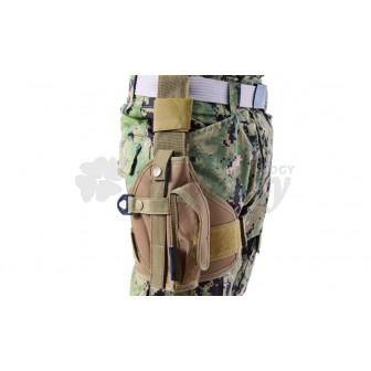 HOLSTER DE CUISSE UNIVERSAL COMPAC COULEUR TAN DELTA TACTICS