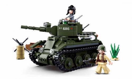 WWII CHAR D'ASSAUT BT-7