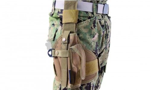 HOLSTER DE CUISSE UNIVERSAL COMPAC COULEUR TAN DELTA TACTICS