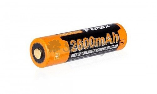 BATTERIE RECHARGEABLE 18650 3.6V 2600 MAH FENIX