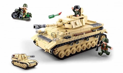 WWII CHAR D'ASSAUT PANZER IV
