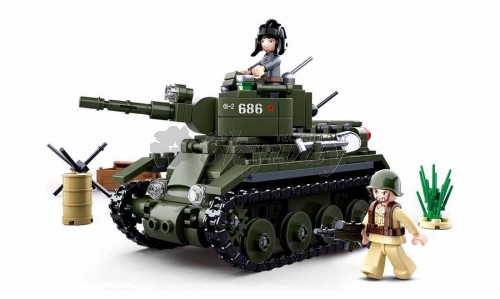 WWII CHAR D'ASSAUT BT-7