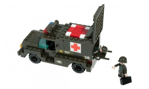 AMBULANCIA Y ESCOLTA 229 PCS SLUBAN